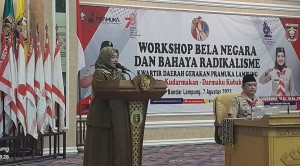 Kwarda Lampung Gelar Sosialisasi Bela Negara dan Bahaya Radikalisme