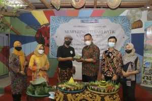 Peringatan Hari Batik Nasional 2021 di Kabupaten Pringsewu