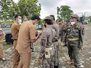 Pemkab Pringsewu Evaluasi Pegawai Kontrak Satpol-PP