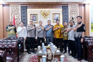 Perkuat Pengamanan Aset, PTPN I Dan IV Reg.7 Silaturahmi Ke Kapolda Lampung