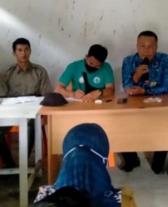 Pemerintah Pekon Tirom Kecamatan Pematang Sawah Salurkan BLT-DD.