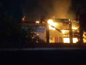 Api Hanguskan Rumah Permanen di Panaragan Jaya Indah Tuba Tengah