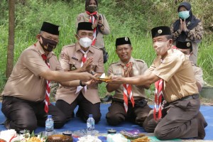 Kwarcab Pringsewu Bangun Gedung Sekretariat di Bukit Pangonan