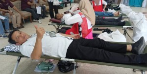 Puluhan Karyawan Ikuti Donor Darah PTPN VII