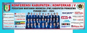 Tiga Calon Ramaikan Pemilihan Ketua PWI Pringsewu
