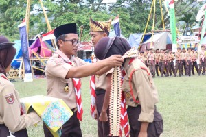 Bentuk Karakter Melalui Pramuka, Kwaran Punduh Pedada Gelar Perjusami