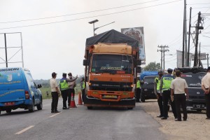 104 Pengendara Terjaring Razia Pajak Kendaraan di Pringsewu