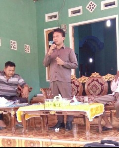 Reses DPRD, Kepala Tiyuh Kerta Sari Curhat Masalah Dana Desa