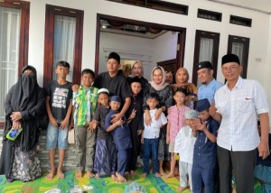 Gabungan RT di Tanjungraya Bandar Lampung Gelar Aksi Sosial