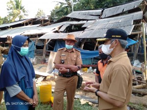 Puluhan Rumah Rusak Di Terjang Angin Puting Beliung.