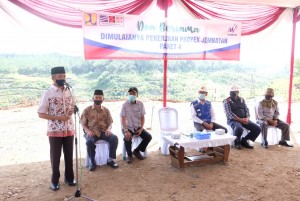 Pekerjaan Proyek Jembatan Paket 4 Area Genangan Waduk Way Sekampung Dimulai.