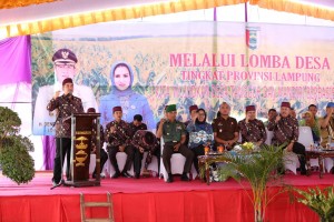 Tri Rahayu Wakili Pesawaran Lomba Desa Tingkat Provinsi Lampung 2018