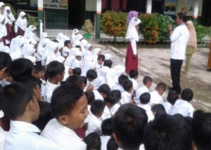 PMI Tubaba Road Show Pelayanan Sosial Di Sekolah Dasar