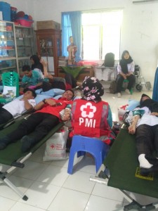 PMI Pringsewu Gelar Donor Darah Sukarela Berbasis Sekolah