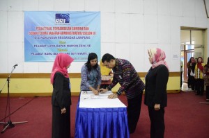 Sertijab Pejabat Eselon 3 Di RRI Bandarlampung