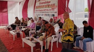 HUT ke-79 TNI, Pemkab Pringsewu Adakan Gerakan Pangan Murah Bersubsidi