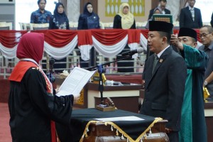 Pelantikan Wakil Ketua I DPRD Kabupaten Pringsewu