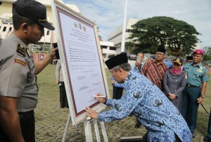 Forkopinda Lampung Deklarasi ASN Netral di Pilkada