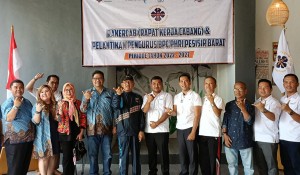 Rakercab dan Pelantikan Pengurus BPC PHRI Pesibar Periode 2022-2027
