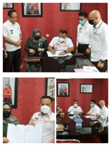 Bupati Lampung Selatan Tandatangani Nota Kesepahaman Bersama dengan BPJS Ketenagakerjaan.