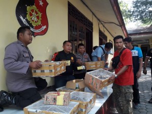 Amankan Burung Kicau Tanpa Dokumen