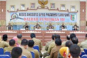 Bupati Pesawaran Persilahkan Anggota DPRD Lampung Gali Informasi di Satker