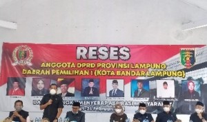 Anggota DPRD Lampung Dapil I Serap Aspirasi Warga Labuan Ratu