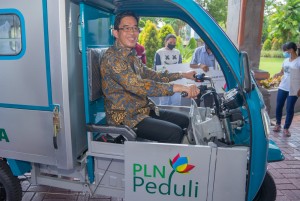 Tingkatkan Produktivitas UMK, PLN Kembangkan Gerobak Motor Listrik.