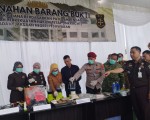 Inkracht, Kejari Pesawaran Musnahkan Barang Bukti 47 Kasus