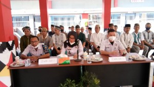 Warga Binaan Rutan Kelas II Kota Agung Ikuti Lomba Cerdas Cermat.