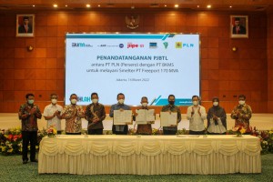 Dukung Hilirisasi Mineral, PLN Pasok Listrik 170 MVA ke Smelter Freeport Indonesia.