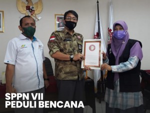 SPPN VII Berbagi, Donasi Korban Gempa Pasaman Barat