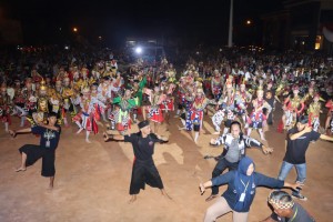 Ribuan Warga Padati Polres Pringsewu Saksikan Puncak Festival Kuda Kepang