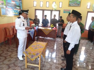 Pekon Mulyorejo Gelar Pelantikan dan Sertijab Perangkat Pekon