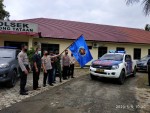 Kapolres Lepas Distribusi Bantuan Posko Bersama TNI,Polri dan PWI Pesawaran