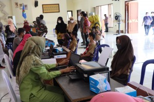 Akselerasi Vaksinasi Massal Serentak Polda Lampung dan Polres Pesawaran
