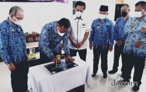 Wabup Pringsewu Resmikan Gedung Pusdiklat Bina Dharma