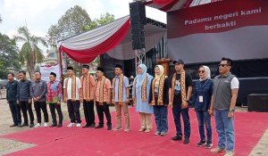 Bawaslu Pringsewu Gelar Deklarasi Pilkada Damai Pemilihan Bupati dan Wakil Bupati