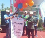 Marindo Resmikan Pompa Irigasi Berbasis PLTS