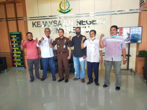 Kejari Pringsewu Siap Berkolaborasi Dengan PWI Pringsewu Dalam Menjalankan Program Kerjanya.