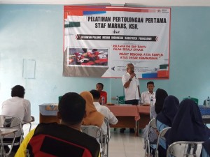 PMI Kabupaten Pringsewu Gelar Pelatihan Pertolongan Pertama Bagi Staf Dan Relawan.