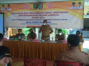 Dinas PMDT Lampung Jaring Animo Transmigrasi Warga Gadingrejo Pringsewu