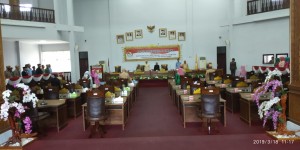 DPRD Tuba Barat Gelar Rapat Paripurna Peringatan HUT Ke 55 Prov.Lampung