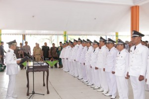 Bupati Pringsewu Lantik 19 Kepala Pekon