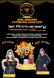 Anniversary Baladewa Fitness Center Pringsewu