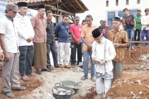 Peletakan Batu Pertama Pembangunan  Rumah Ibadah