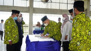 Asisten Bidang Pemerintahan Dan Kesejahteraan Tubaba Rakyat Melantik PD DMI.