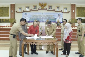 Pesawaran Tanda Tangan MoU Dengan Ombudsman