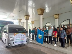 Lepas Puluhan Kafilah MTQ, Ini Pesan Bupati Pesawaran