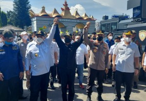 Kapolda Lampung Apresiasi Mahasiswa, Demo Berjalan Aman dan Tertib